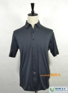 丝光优雅，简约风尚 探索双丝光棉男士休闲短袖衬衫的魅力